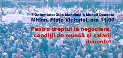 Miting la Guvern