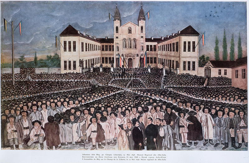 Adunarea de la Blaj 1848 – Câmpia Libertății și participanți