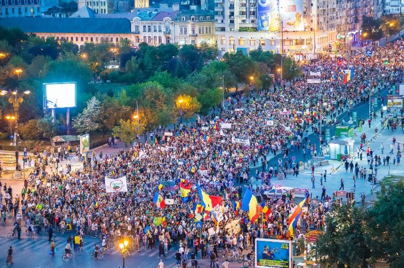 Protest Uniti Salvam Rosia Montana - foto realizat de Cristian Vasile