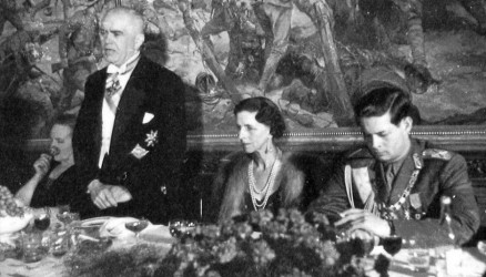 Andrei Ianuarevici Vâşinki, Regina Mamă Elena, Regele Mihai - foto: Arhivele Naţionale, Fond ISISP