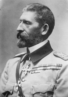 Ferdinand I de Hohenzollern-Sigmaringen (n. 12/24 august 1865, Sigmaringen - d. 20 iulie 1927, Castelul Peleș, Sinaia) al doilea rege al României, din 10 octombrie 1914 până la moartea sa
foto: ro.wikipedia.org