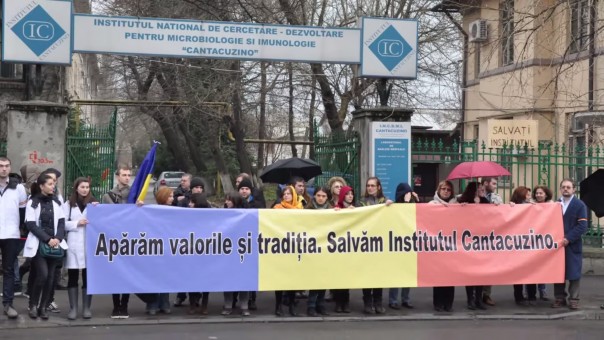 studentii sustin cantacuzino