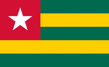 Drapelul Republicii Togoleze - foto preluat de pe ro.wikipedia.org