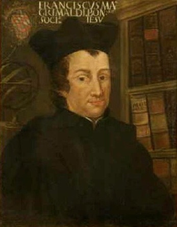 Francesco Maria Grimaldi (n. 2 aprilie 1618, Bologna, Statele Papale – d. 28 decembrie 1663, Bologna, Statele Papale) a fost un preot iezuit, matematician, fizician şi astronom italian, care a predat la colegiul iezuit de la Bologna - foto preluat de pe ro.wikipedia.org