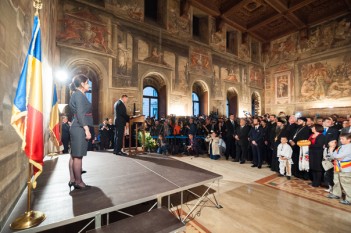 Presedintele Romaniei Klaus Iohannis in vizita in Italia - foto - mediafax.r
