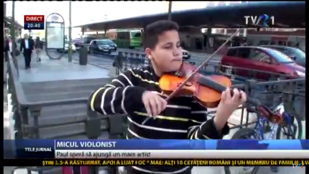 micul violonist paul madrid