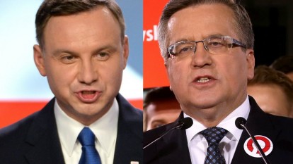 Andrzej Duda şi Bronislaw Komorowski - foto - stiri.tvr.ro