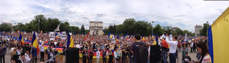 Chisinau 16 mai 2015 - foto preluat de pe facebook.com/basarabiapamantromanesc