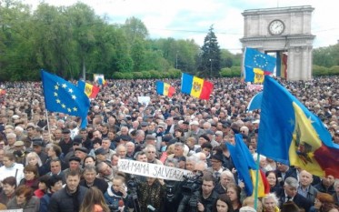 Chisinau, protest  03 mai 2015 - foto - adevarul.ro