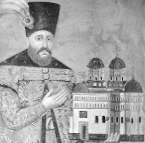 Gheorghe Duca (cca. 1620 – 31 martie 1685) a fost domn al Moldovei de trei ori: septembrie 1665 - mai 1666; noiembrie 1668 - 10 august 1672; noiembrie 1678 - 25 decembrie 1683 şi al Ţării Româneşti: noiembrie/decembrie 1674 - 29 noiembrie 1678. În 1680, turcii îl numesc hatman al Ucrainei - (frescă la Mănăstirea Cetăţuia) foto preluat de pe ro.wikipedia.org