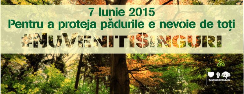 Marșul pentru Natură 2015 (Ziua Mediului) - foto - facebook.com