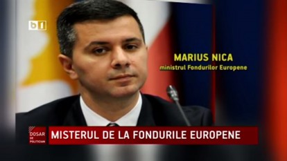 Marius Nica, ministrul Fondurilor Europene - foto captura video B1.ro