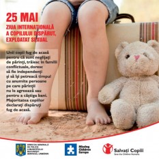 Ziua mondiala a copiilor disparuti - foto preluat de pe cersipamantromanesc.com