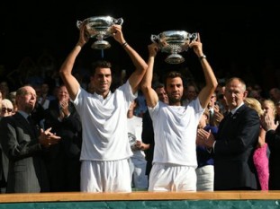 Horia Tecău şi Jean-Julien Rojer - foto - mediafax.ro
