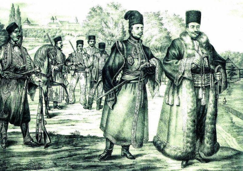 Tudor Vladimirescu si pandurii sai la Bucuresti (1821) - foto preluat de pe historia.ro