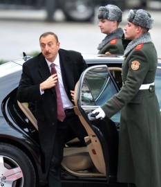 Ilham Aliyev, președintele Azerbaidjanului. FOTO: Mediafax/AFP/Sergei Supinsky
