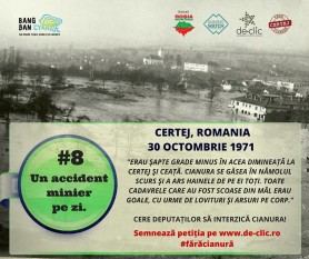 44 de ani de la catastrofa Certej.
foto: facebook.com