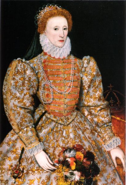 Elisabeta I (în engleză Elizabeth I) (7 septembrie 1533 – 24 martie 1603 ) a fost regină a Angliei și regină a Irlandei din 17 noiembrie 1558 până la moartea sa - ("Darnley Portrait", c. 1575) - foto preluat de pe ro.wikipedia.org