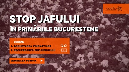 Stop jafului public în primăriile bucureștene - foto: de-clic.ro