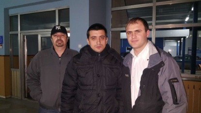 5 februarie 2016: Liderul unioniștilor, George Simion, intră în greva foamei în vama Sculeni pentru a protesta contra măsurii autorităților de la Chișinău de a-i impune interdicție de intrare pe teritoriul Republicii Moldova - foto: infoprut.ro