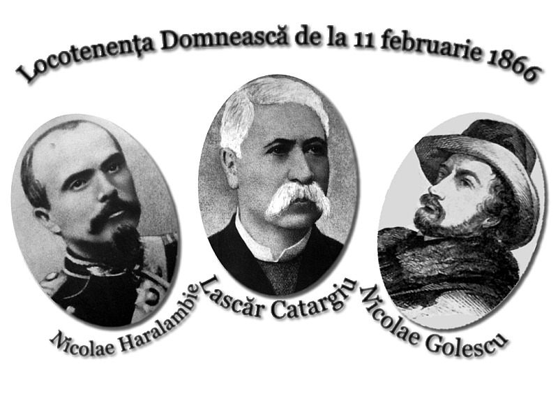 Locotenenţa Domnească din 1866 s-a constituit la 11 februarie 1866, în urma abdicării forţate a domnitorului Alexandru Ioan Cuza (11 februarie – 10 mai 1866) - foto preluat de pe ro.wikipedia.org