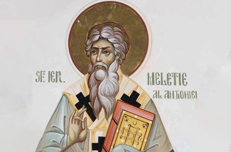 Sf. Ier. Meletie, Arhiepiscopul Antiohiei († 381) - foto preluat de pe ziarullumina.ro