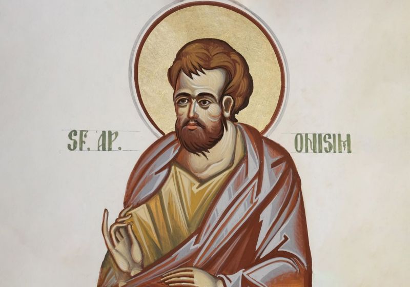 Sf. Apostol Onisim (†109) - foto preluat de pe ziarullumina.ro
