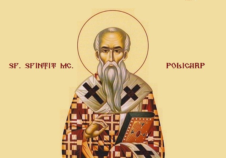 Sf. Sfințit Mc. Policarp, Episcopul Smirnei (69/81 - 155/167) - foto preluat de pe ziarullumina.ro