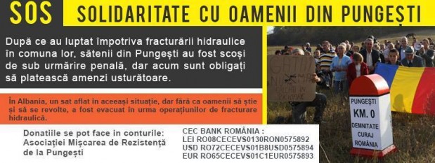 SOLIDARITATE cu Pungești - foto: facebook.com