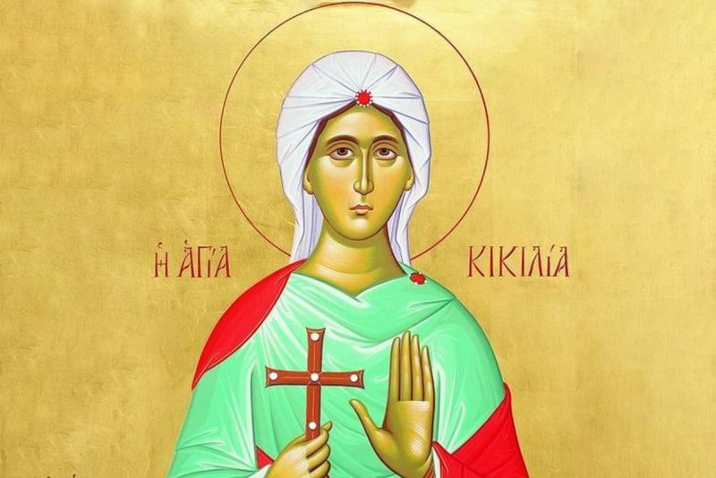 Sf. Mc. Cecilia (†232) - foto preluat de pe ziarullumina.ro