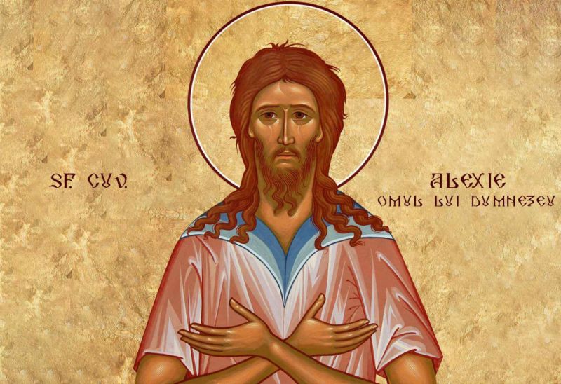 Sf. Cuv. Alexie, omul lui Dumnezeu († 411) - foto preluat de pe ziarullumina.ro