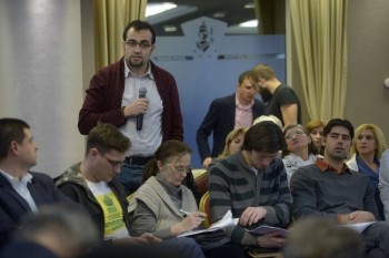 Initiativa Romania - Consultări cu candidaţii pentru alegerile locale, Hotel Minerva, Bucureşti (21.01.2016) - foto: marturiilehierofantului.blogspot.ro