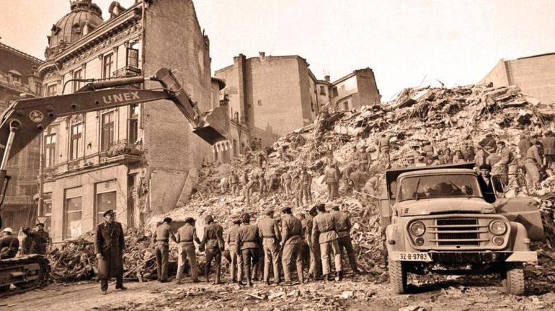 Cutremurul din 4 martie 1977 (România)  - foto preluat de pe www.historia.ro