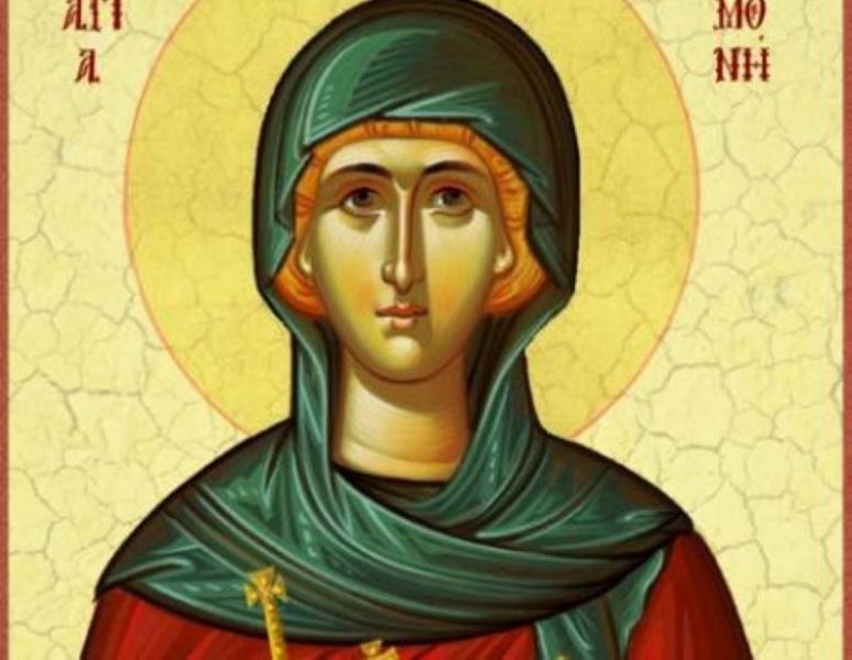 Sfânta Cuvioasă Ipomoni (cca. 1372 - 1450) - foto preluat de pe doxologia.ro