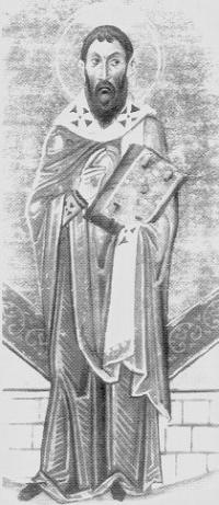 Cel întru sfinți părintele nostru Sofronie I al Ierusalimului a fost patriarh al Ierusalimului între anii 634-638. A fost patriarh atunci când Ierusalimul a căzut în mâinile sarazinilor, sub conducerea lui Omar I, în 637. A fost un hotărât luptător împotriva ereziei monotelite. Prăznuirea sa în Biserica Ortodoxă se face pe 11 martie - foto preluat de pe ro.orthodoxwiki.org
