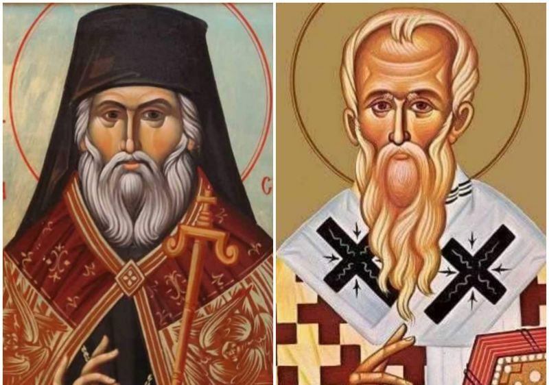 Sfântul Ierarh Calinic de la Cernica, Episcopul Râmnicului; Sfântul Sfințit Mucenic Antipa, Episcopul Pergamului