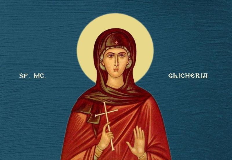 Sfânta Muceniță Glicheria. Prăznuirea sa de către Biseriva Ortodoxă se face la data de 13 mai - foto preluat de pe ziarullumina.ro