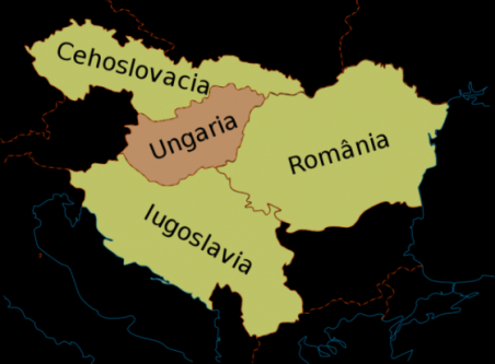 Mica Înţelegere (cunoscută şi sub numele Mica Antantă), a fost o organizaţie politică defensivă, o alianţă între Cehoslovacia, Regatul Iugoslaviei şi Regatul României - foto: cersipamantromanesc.wordpress.com