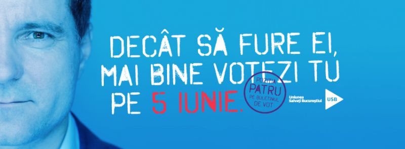 Votează pe 5 iunie Nicușor Dan și candidații USB la Primărie! - foto: facebook.com