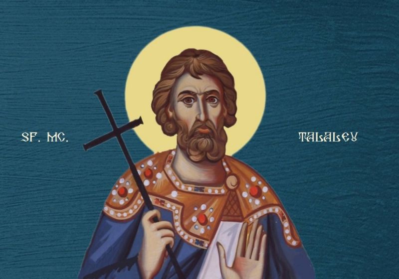 Sf. Mc. Talaleu (†284) - foto preluat de pe ziarullumina.ro