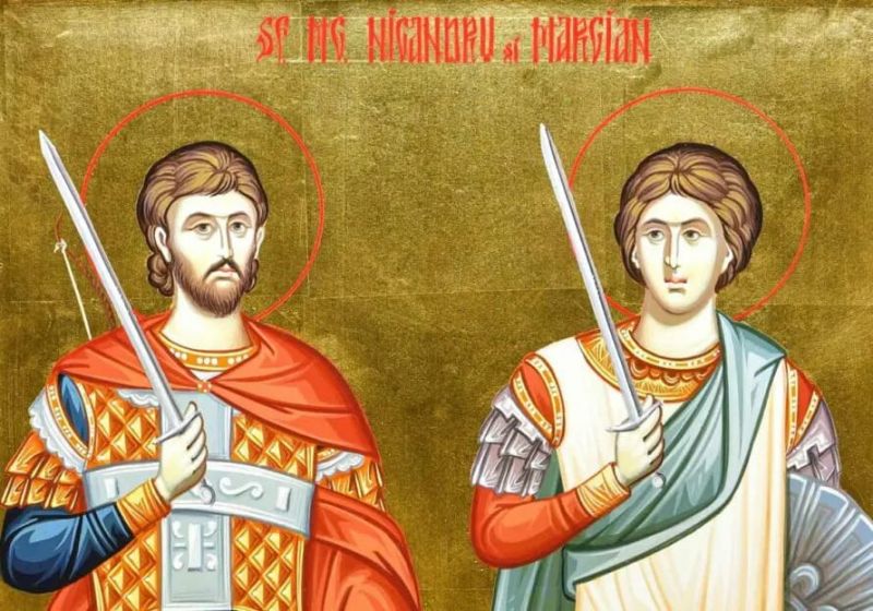 Sf. Mc. Nicandru şi Marcian (Secolele III – IV) - foto preluat de pe basilica.ro