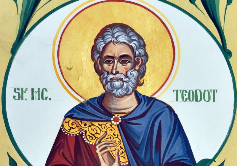 Sf. Sfințit Mc. Teodot, episcopul Ancirei († 303) - foto preluat de pe ziarullumina.ro