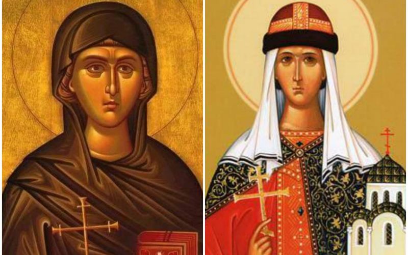 Sf Mare Mc Eufimia Sf Olga cea întocmai cu Apostolii şi luminătoarea Rusiei