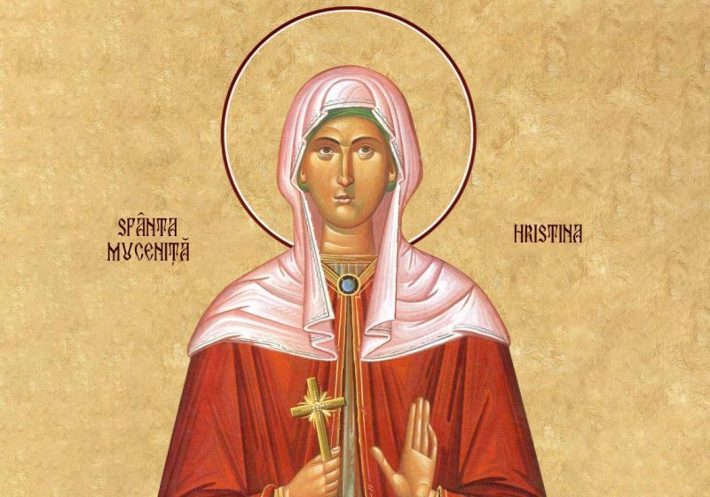 Sf. Mare Mc. Hristina (sec. II - III) - foto preluat de pe ziarullumina.ro