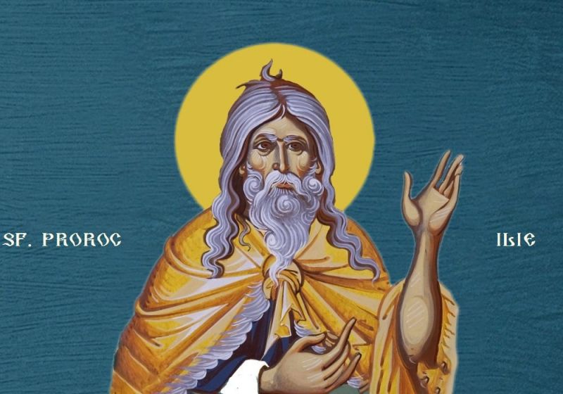Sfântul și slăvitul Proroc Ilie Tesviteanul (c. 900 - 850 î.Hr.) - foto preluat de pe ziarullumina.ro