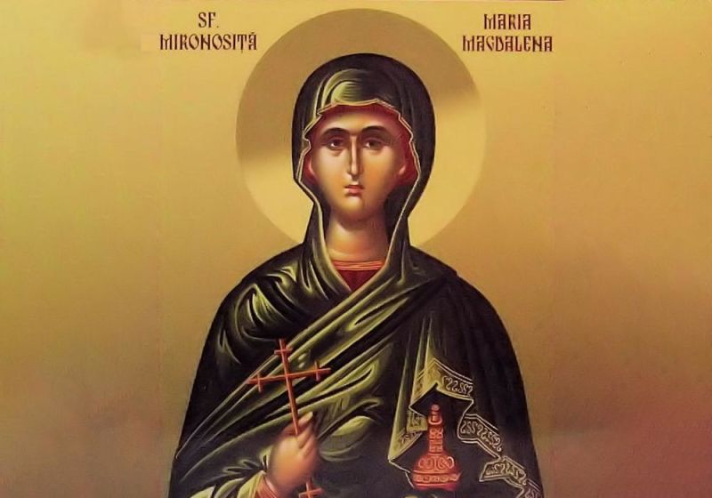 Sfânta Mironosiţă şi întocmai cu Apostolii Maria Magdalena - foto preluat de pe ziarullumina.ro