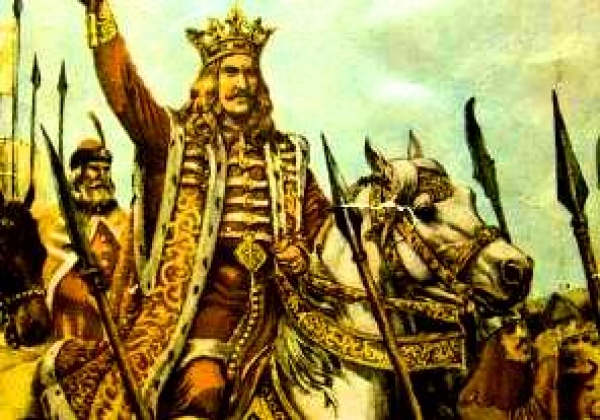 Ștefan al III-lea, supranumit Ștefan cel Mare (n. 1433, Borzești - d. 2 iulie 1504, Suceava), fiul lui Bogdan al II-lea, a fost domnul Moldovei între anii 1457 și 1504. A domnit 47 de ani, durată care nu a mai fost egalată în istoria Moldovei. În timpul său, a dus lupte împotriva mai multor vecini, cum ar fi Imperiul Otoman, Regatul Poloniei și Regatul Ungariei. Biserici și mănăstiri construite în timpul domniei sale sunt astăzi pe lista locurilor din patrimoniul mondial - foto preluat de pe historia.ro