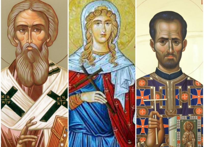 Sf. Ier. Eumenie, Episcopul Gortinei; Sf. Mc. Ariadna; Sf. Preot Mucenic Ilarion (Felea) de la Arad