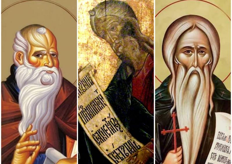 Sf. Cuv. Hariton Mărturisitorul; Sf. Proroc Baruh; Sf. Cuv. Neofit Zăvorâtul din Cipru