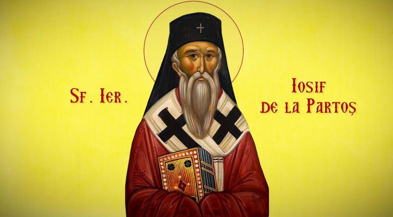 Sf. Ier. Iosif cel Nou de la Partoş, mitropolitul Banatului (1568 - 1656) - foto preluat de pe ziarullumina.ro